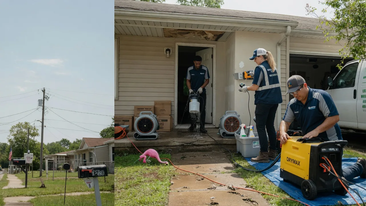 Storm Damage Water Removal in Reno, PA near me